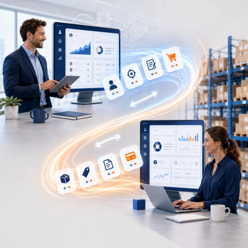 Connecter son CRM à son ERP : pourquoi le duo Divalto Weavy + ERP change la donne