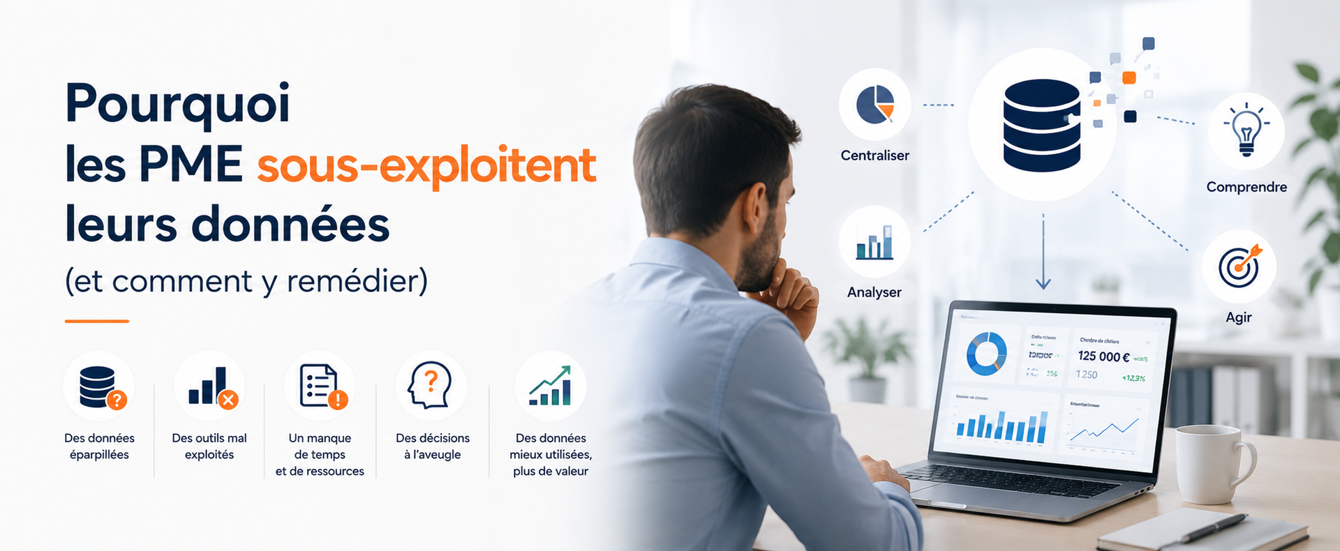 Pourquoi les PME sous-exploitent leurs données (et comment y remédier)