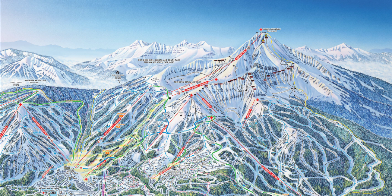 Winter Main Trail Map