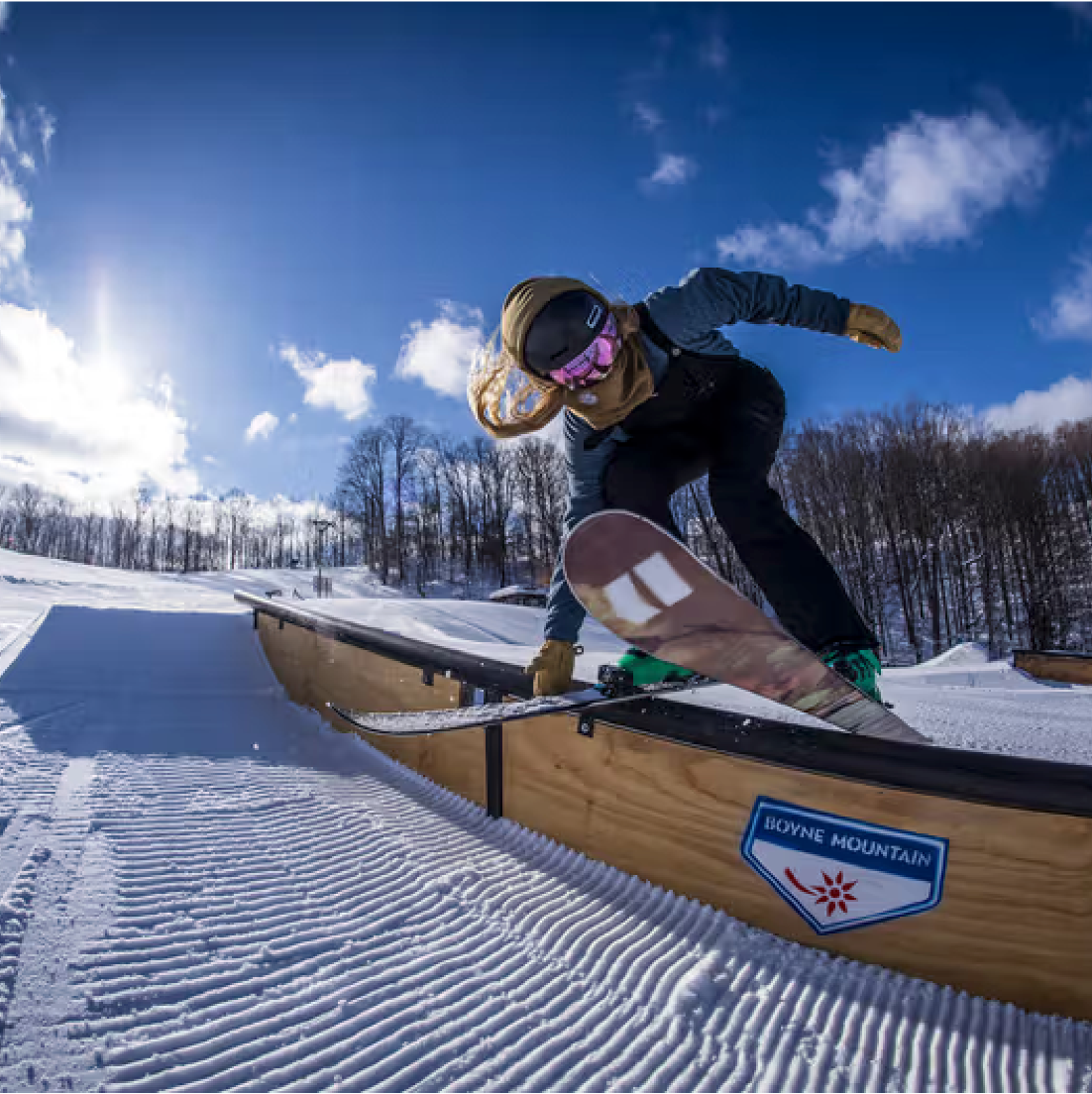 Boarder at Boyne Mountain