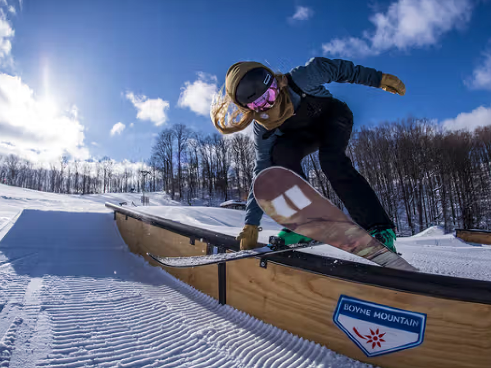 Boarder at Boyne Mountain