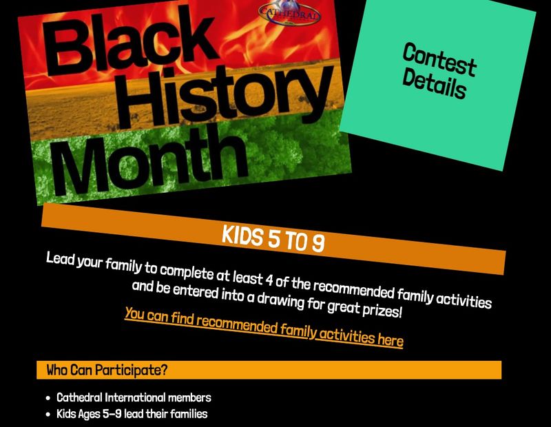 Black history month contests