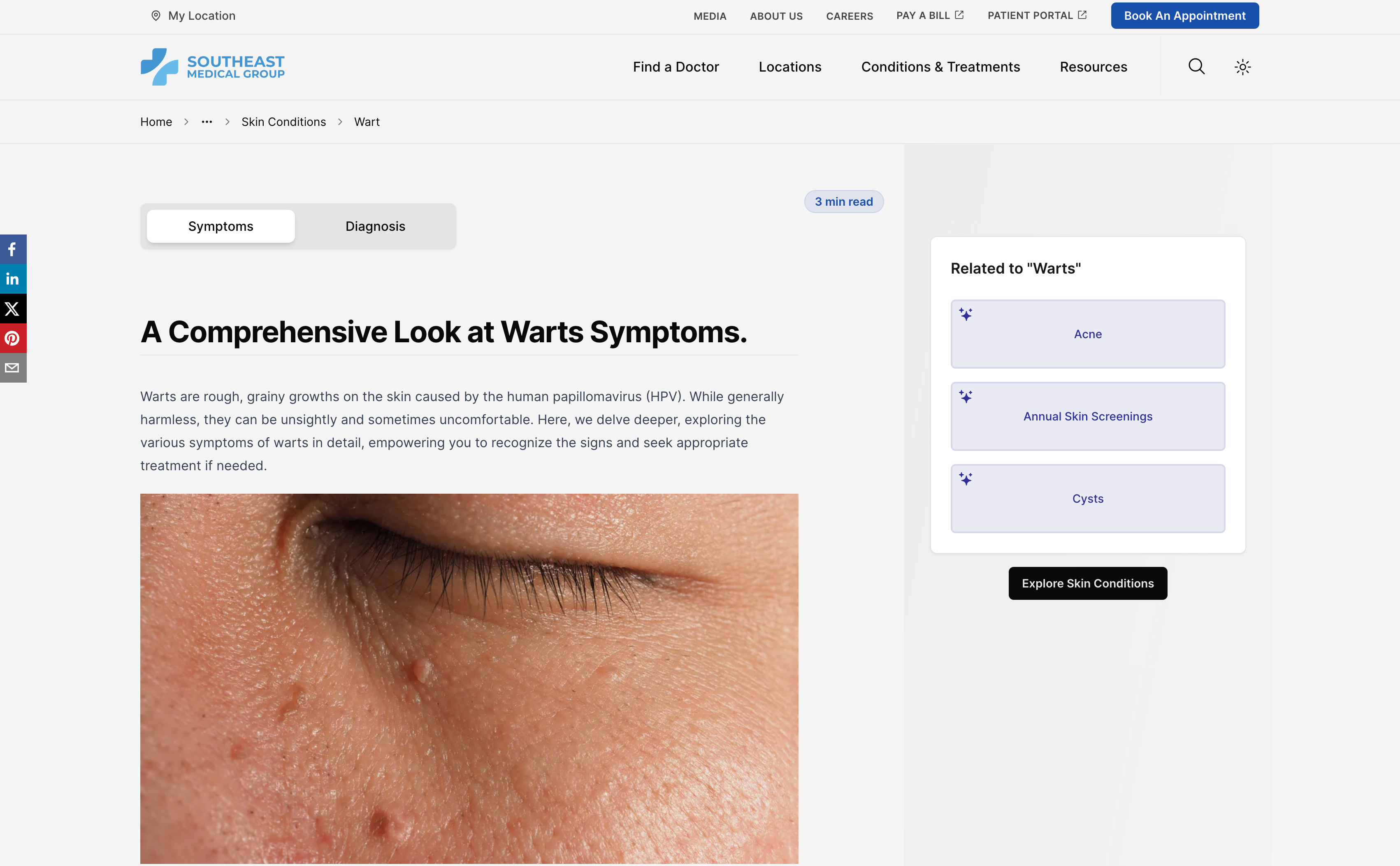 Southeast Medical Group - made with Sanity.io