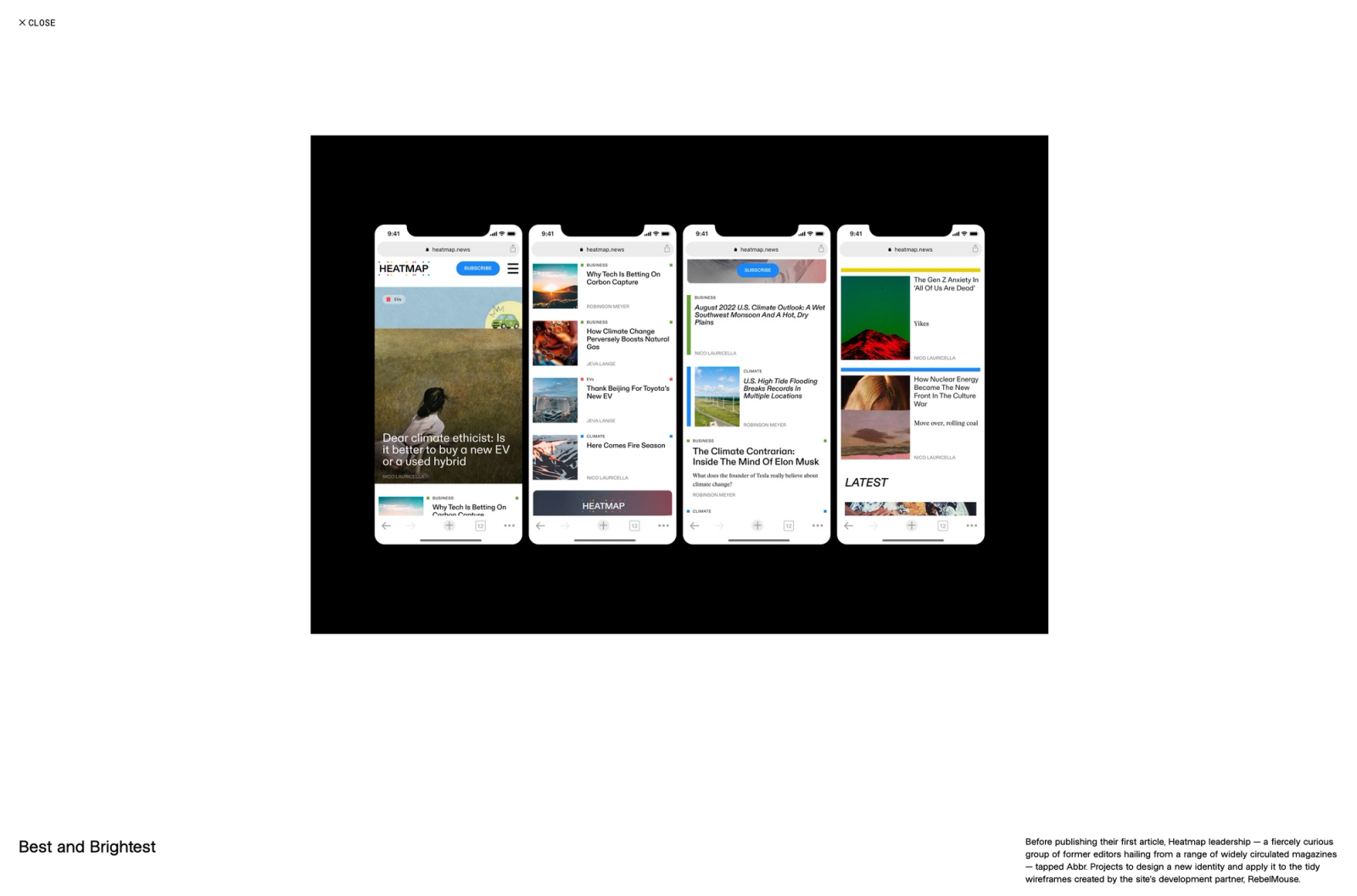 Abbr Projects made with Sanity.io