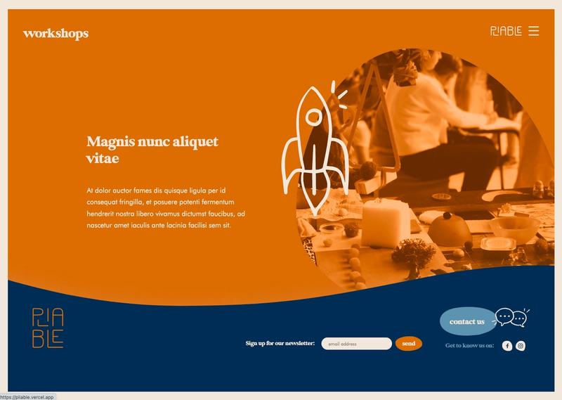 Pliable Image Example Pliable - made with Sanity.io