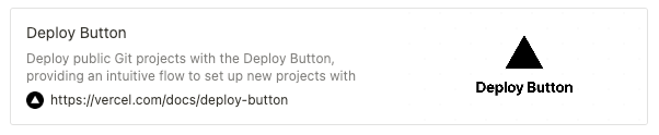 Preview of deploy button