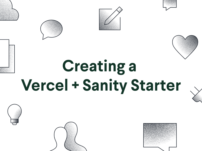 Creating a Sanity and Vercel 1-click Starter Project