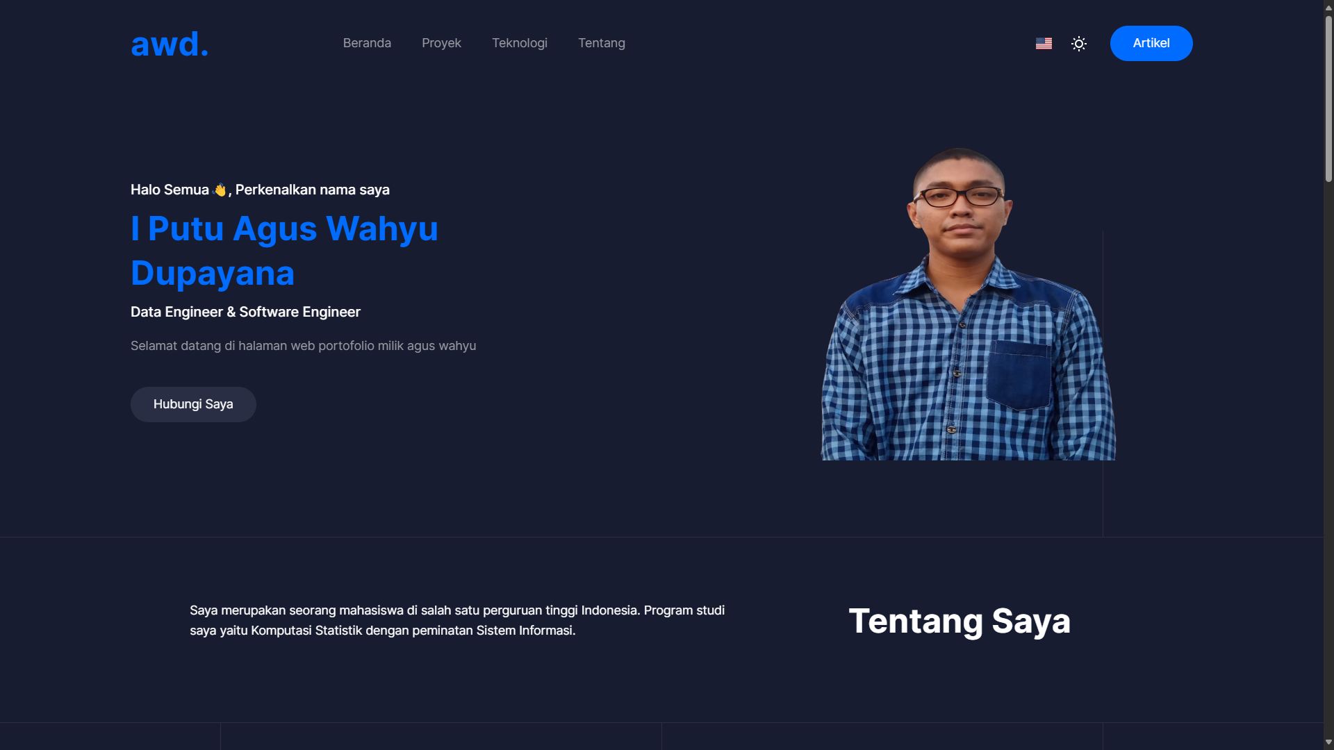 Awd Portofolio - made with Sanity.io
