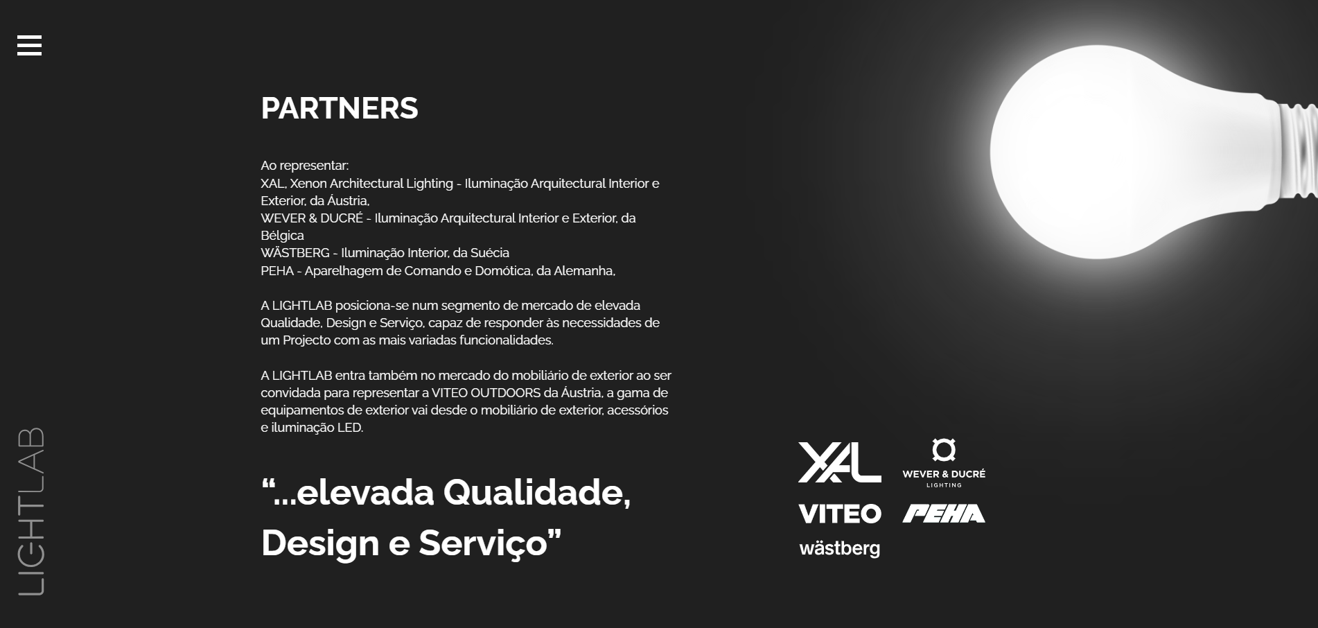 LightLab made with Sanity.io