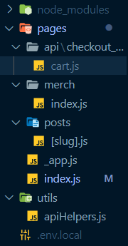 Next.js's API folder is a miracle of modern web dev.