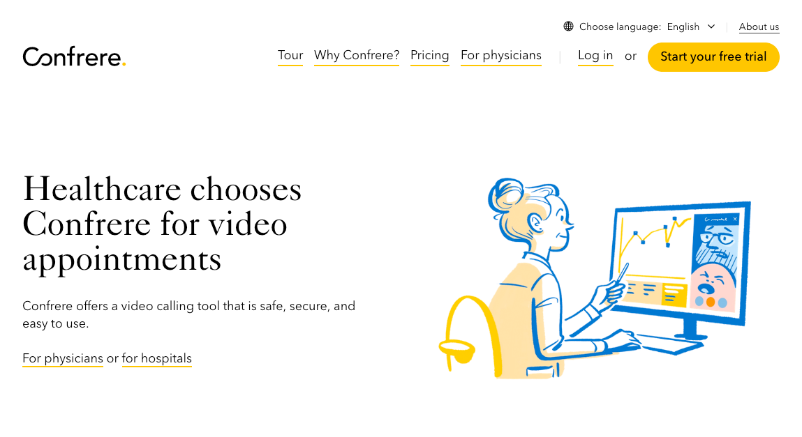 Confrere website
