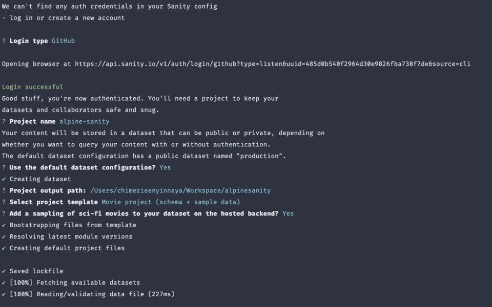 Add Alpine.js to your Node Application | Sanity.io guide
