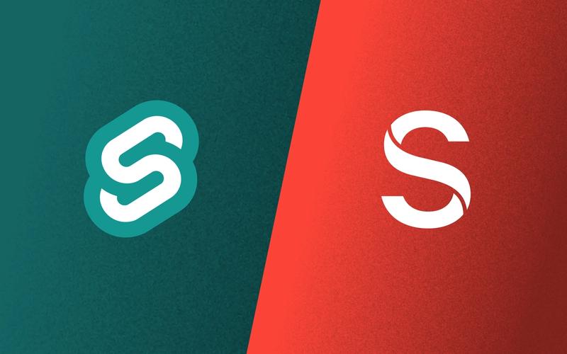 Svelte and Sanity logos