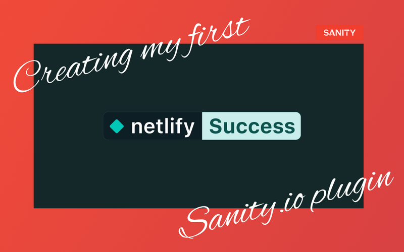 Creating my first Sanity.io plugin