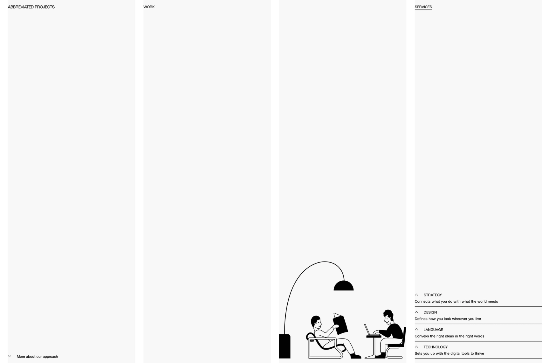 Abbr Projects made with Sanity.io