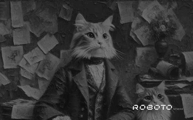 Can we please take a second to acknowledge there's a anthropomorphic cat with a regular cat as a pet. We're at that level of artificial intelligence right now and nobody even bats an eyelid