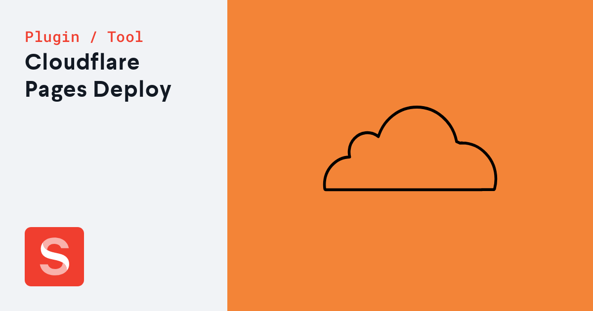 Cloudflare Pages Deploy Sanity.io plugin