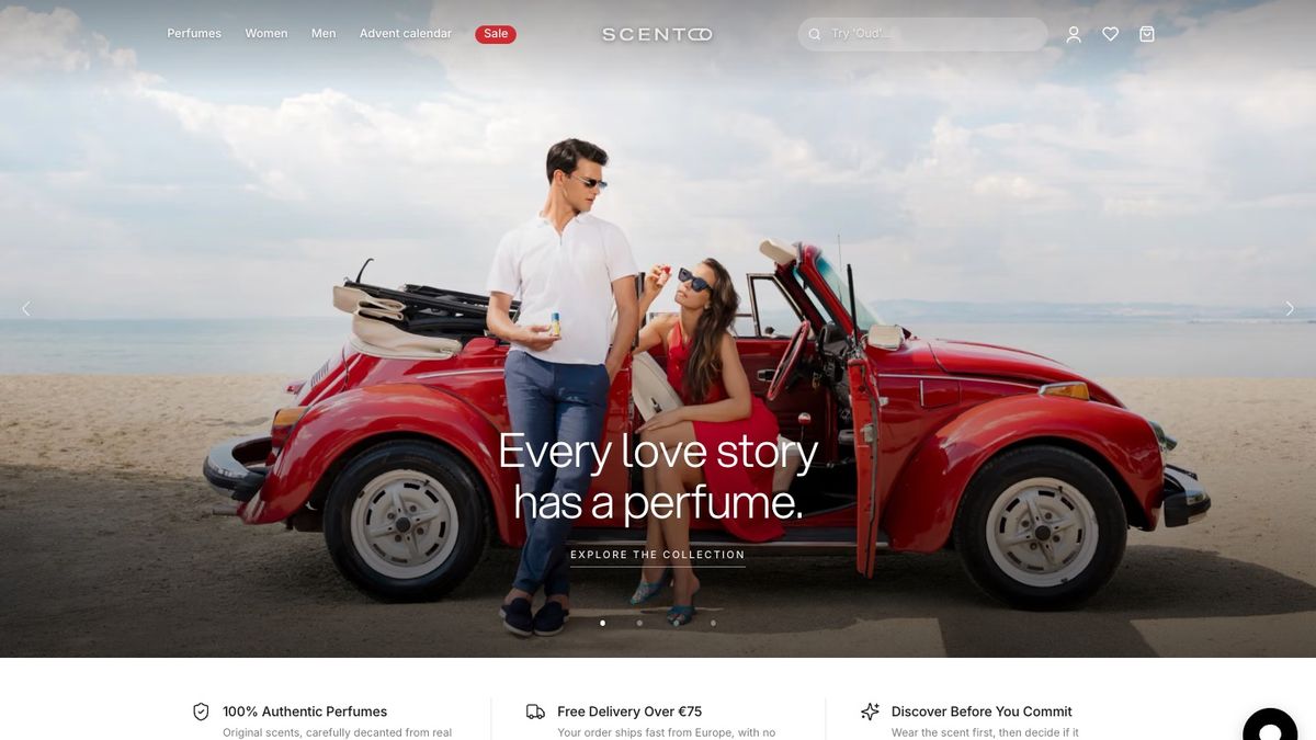 Scento – authentic designer and niche perfume decants