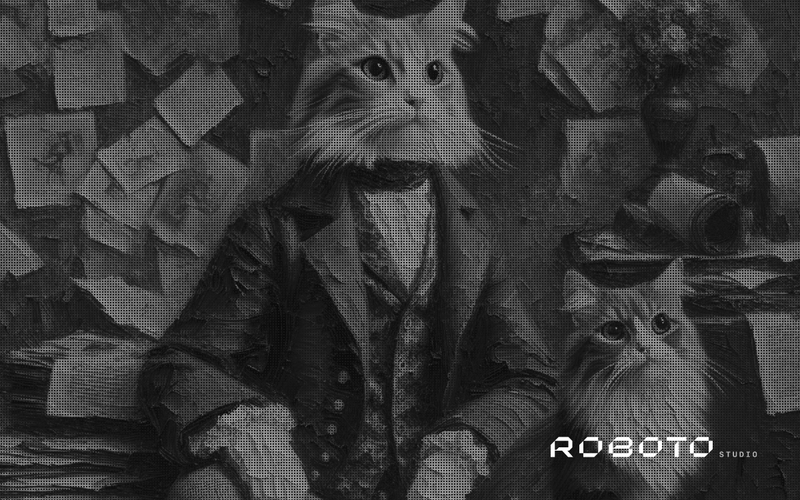 Can we please take a second to acknowledge there's a anthropomorphic cat with a regular cat as a pet. We're at that level of artificial intelligence right now and nobody even bats an eyelid