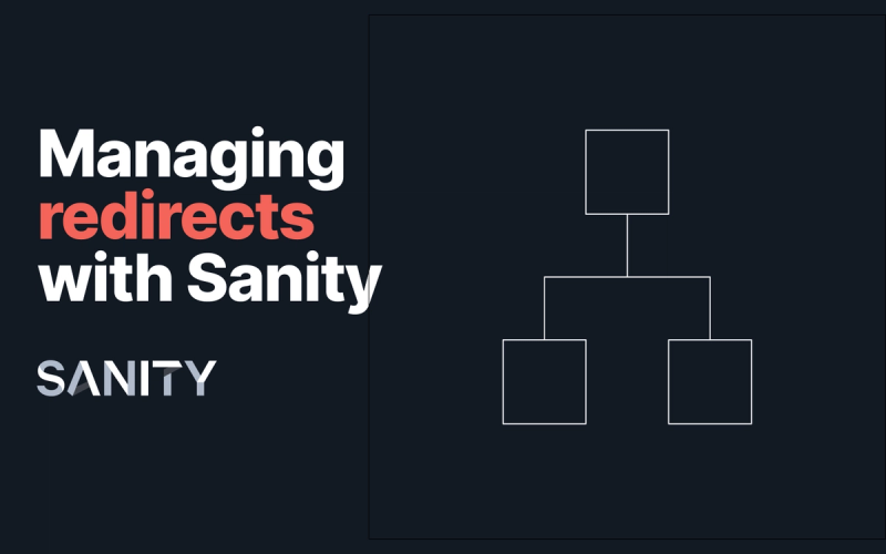 Managing redirects with Sanity