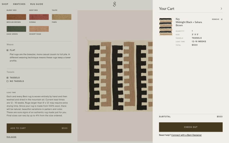 Custom cart attributes for delivery