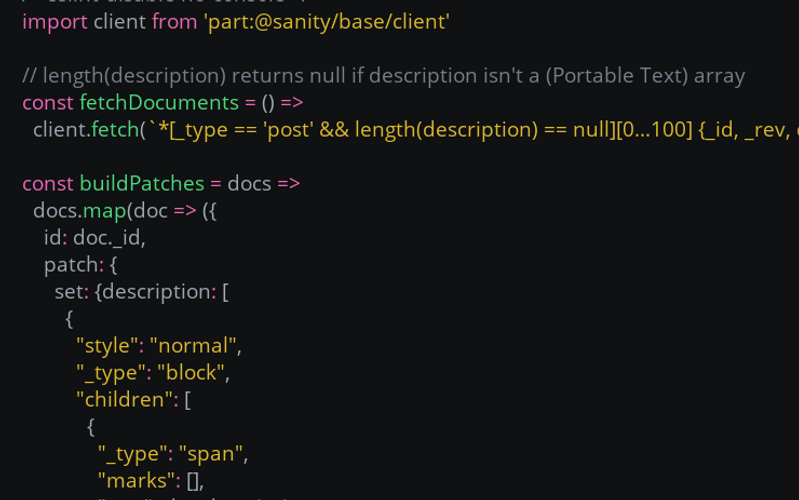 Nested navigation structure - Sanity.io schema