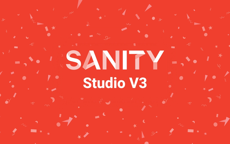 Sanity V3 with lots of confetti