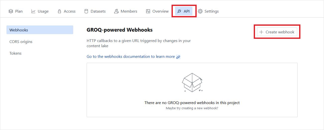 Sanity GROQ-powered Webhooks