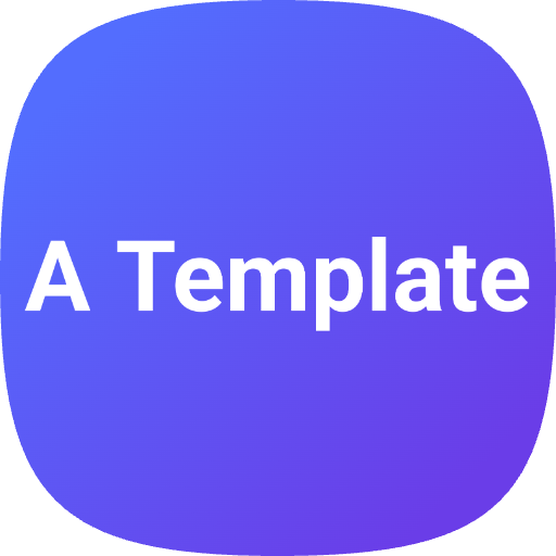a template
