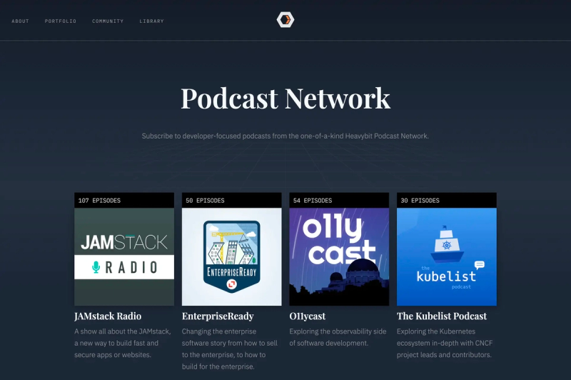 Heavybit Podcast Network