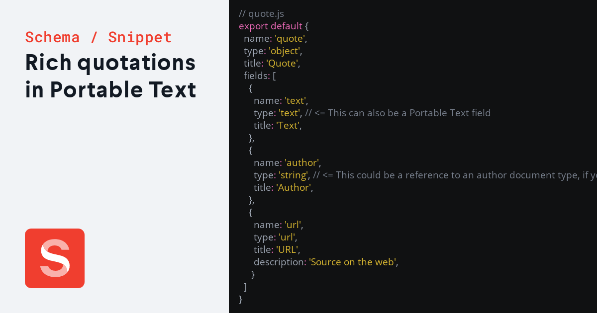 Anchored Headings for Portable Text - Sanity.io schema