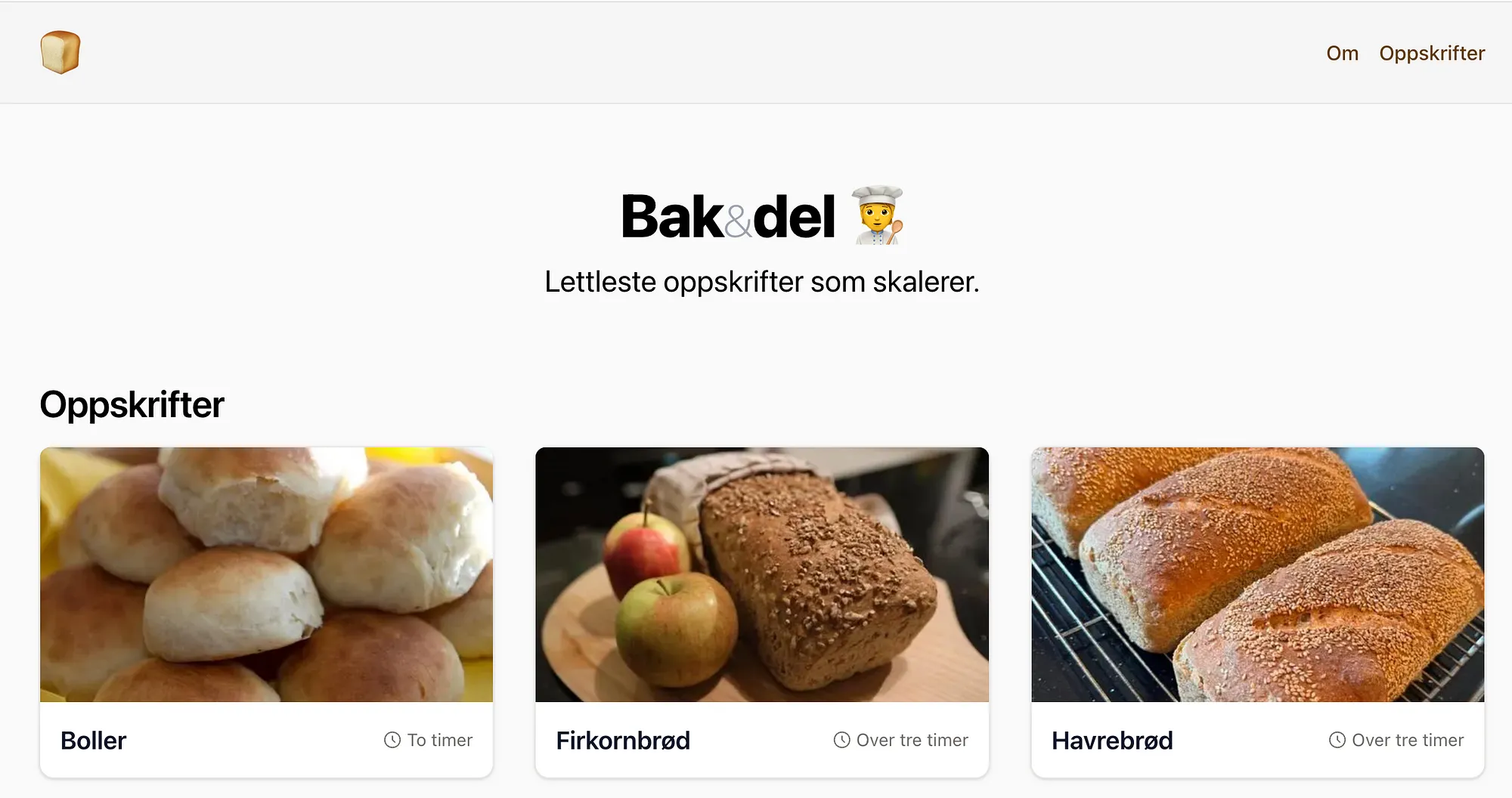 Bakdel.no