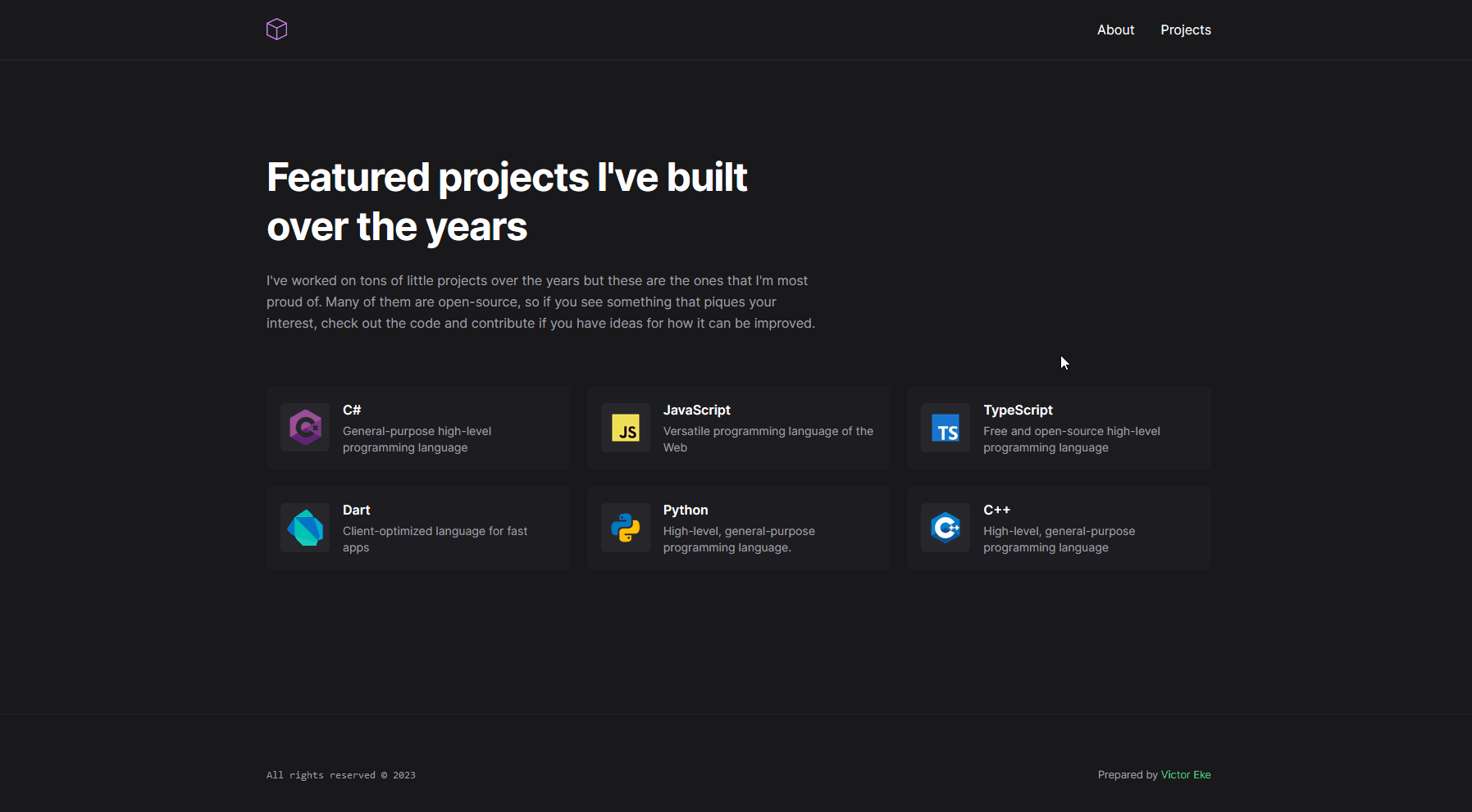 dynamic project page showing next.js instant loading state
