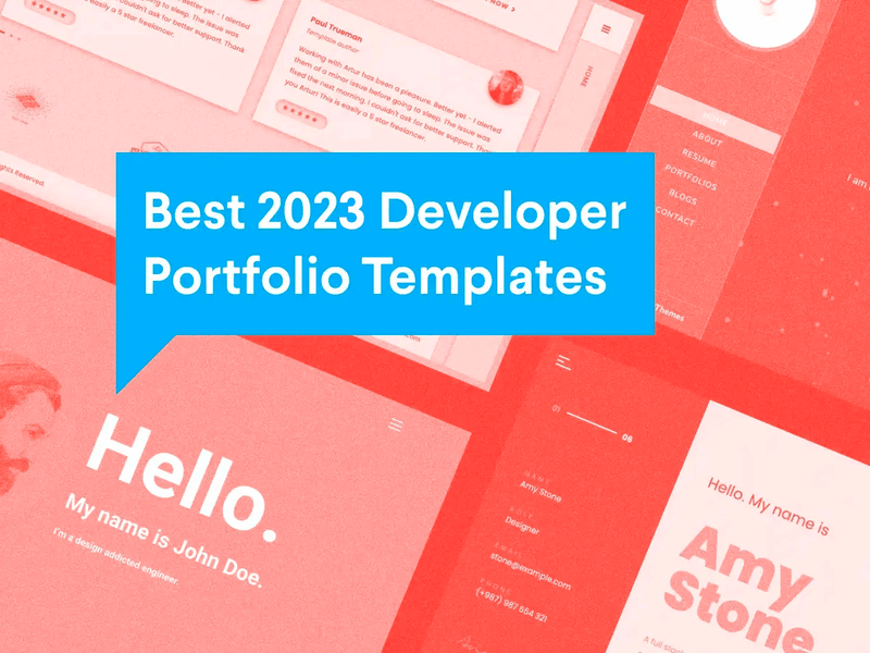 6 Best Developer Portfolio Templates