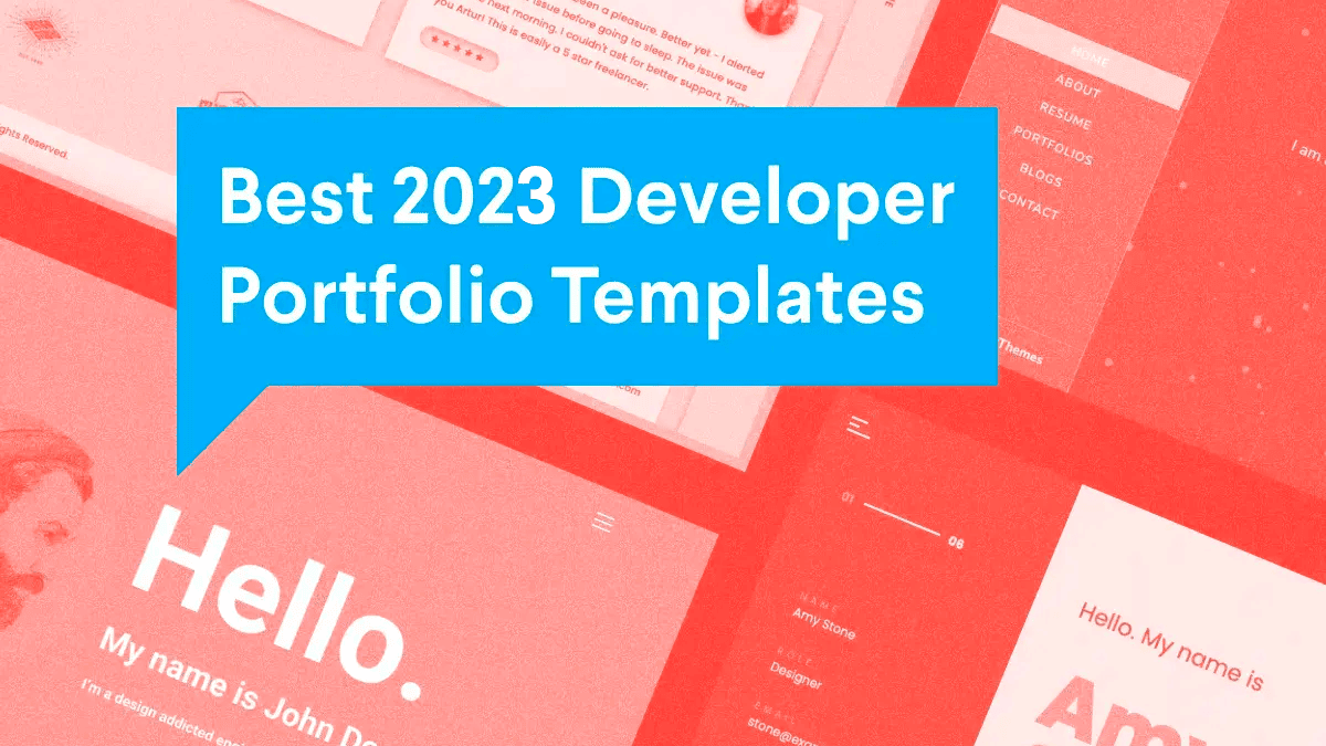 6 Best Developer Portfolio Templates