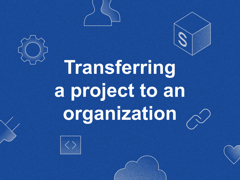 Attaching a project to an organization