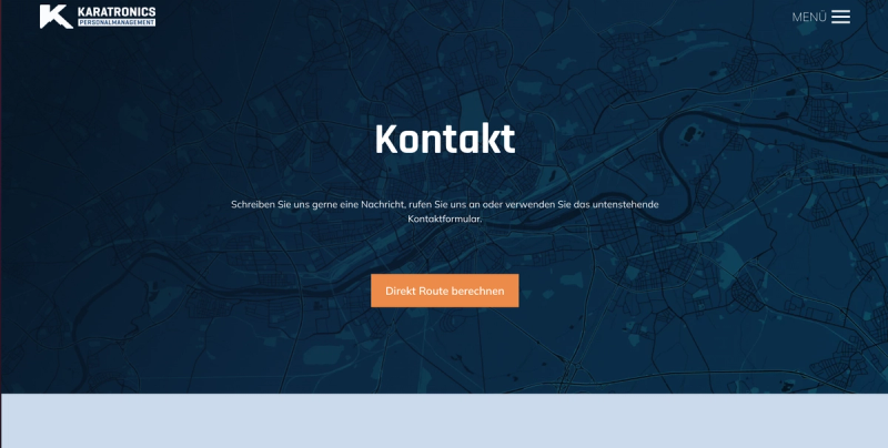 Kontakt Subseite