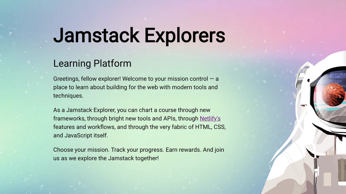 Jamstack Explorers
