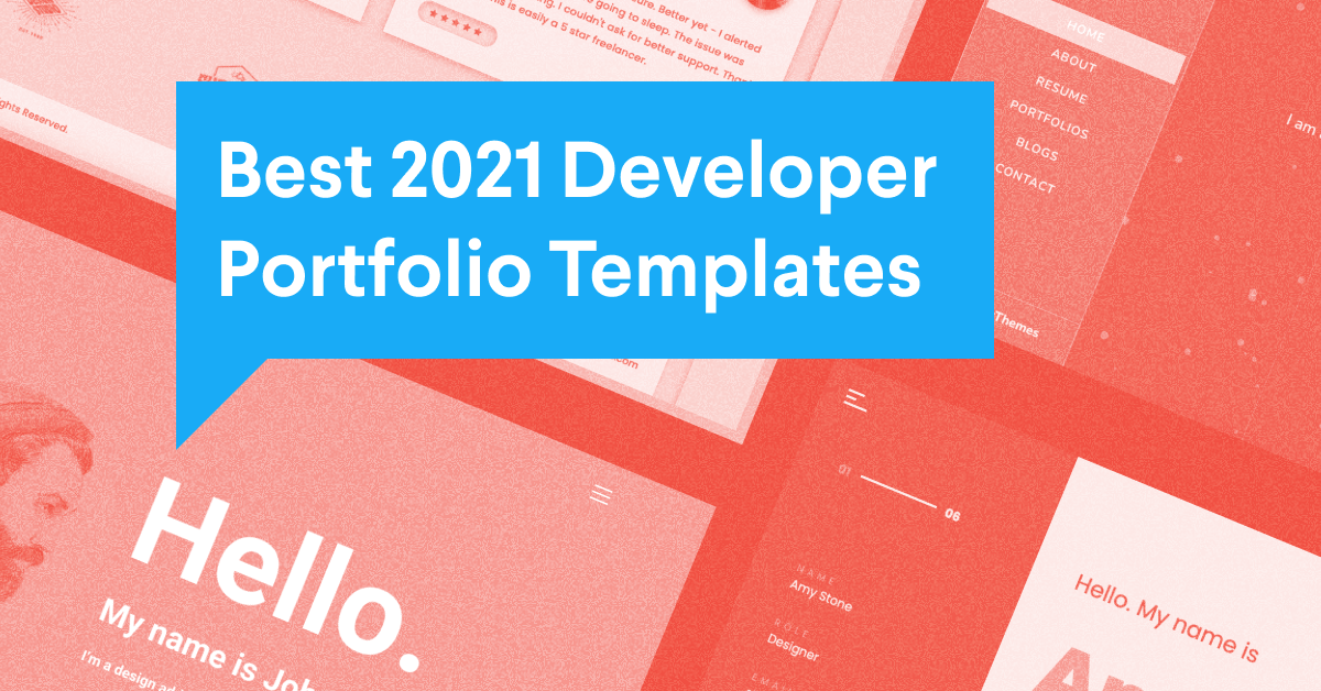 5 Best Web Developer Portfolio Templates Of 21 5 Best Web Developer Portfolio Templates Of 21