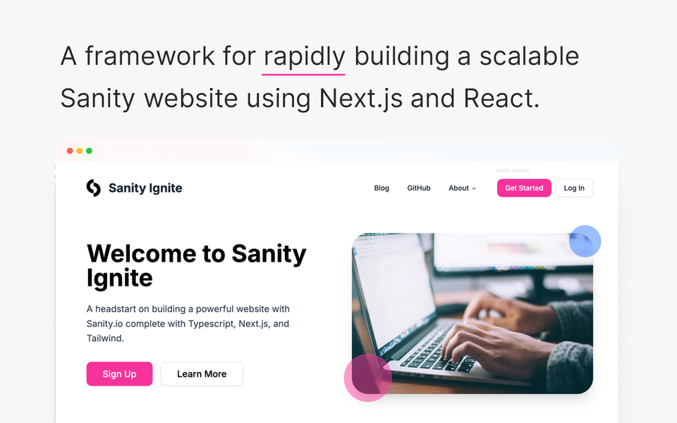 Sanity templates: get up and running in minutes