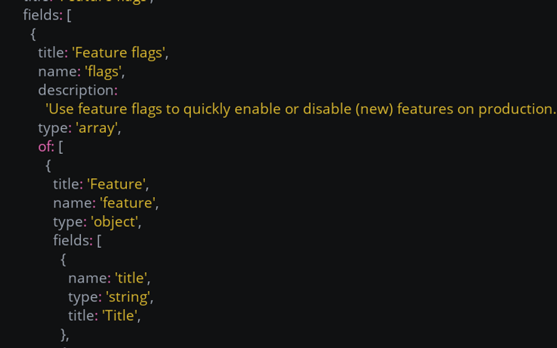 Image gallery - Sanity.io schema