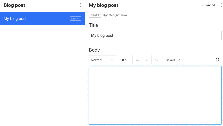 GIF of Instagram post URL editing without preview