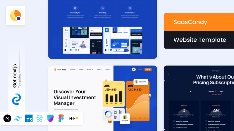 SaaSCandy Template