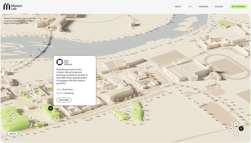 Ul Map University of Limerick: Mission Lab - made with Sanity.io