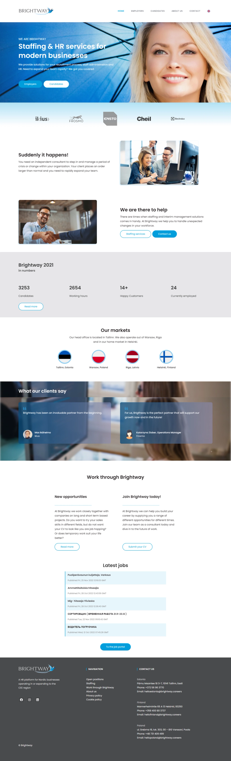 brightway careers home page