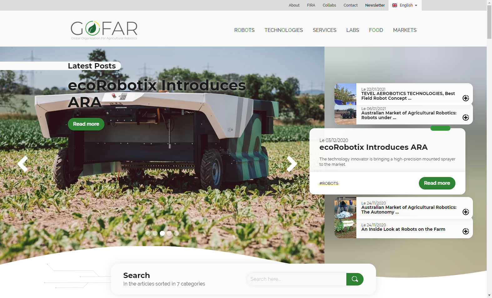 Agricultural Robotics