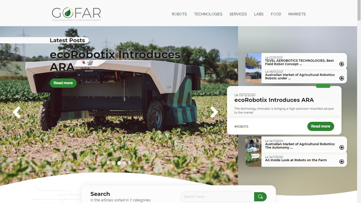 Agricultural Robotics
