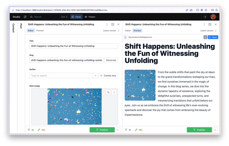 Live Preview with Next.js Pages Router and Sanity Studio | Sanity.io guide