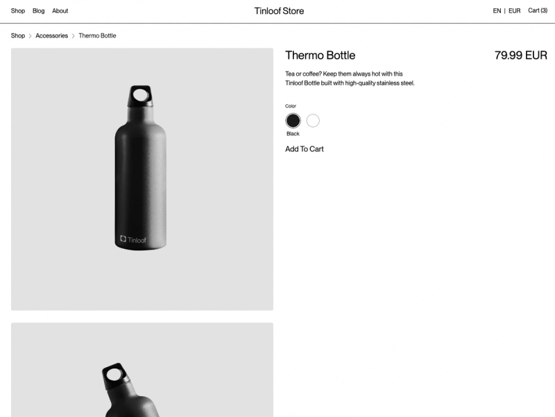 Product page