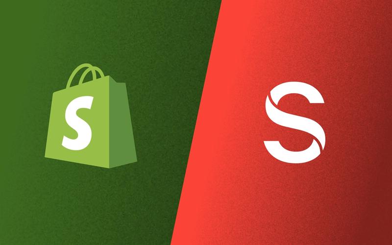 Shopify and Sanity logos
